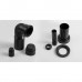 Комплект установки для унитаза Koer KT-0502-01 (с пан. слива KT-0602-01 Хром + звукоиз.) (KR51