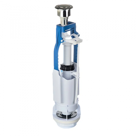 Арматура посилена спускна Mixxus AS-01 з одним режимом зливу (кнопка хромована) (MI8209)