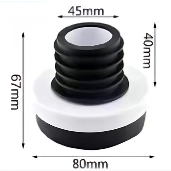 Сполучна муфта для підлогового пісуару Mixxus Premium BEVEL-2303 (MP6682)