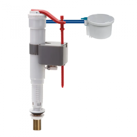 Комплект арматури Koer KT-0304-3/8": наповнювальна з універс. підв. + Холдер для пігулок для унітаз