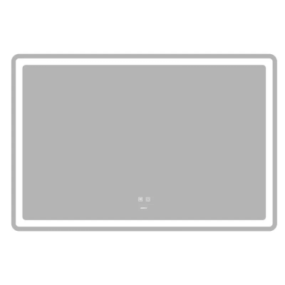 Дзеркало Zerix Mirra MR05-120x80 з LED Touch, Anti-fog, димером, регулятором яскравості (ZX6061)
