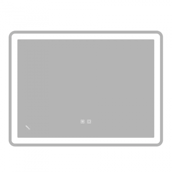 Дзеркало Zerix Mirra MR05-70x50-REVERSE з LED Touch, Anti-fog, димером, регулятором яскравості (ZX6055)