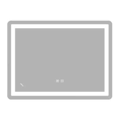 Дзеркало Zerix Sansa MR01-70x50-REVERSE з LED Touch, Anti-fog, димером, регулятором яскравості (ZX6050)