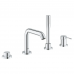Одноважільний змішувач для ванни на 4 отвори Grohe Essence (25251001)