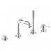 Одноважільний змішувач для ванни на 4 отвори Grohe Essence (25251001)