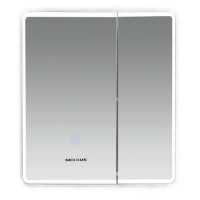 Зеркальный шкафчик Mixxus Premium Olivary CM01-60x70x13 с LED Touch, диммером, регулятором яркости (MI8294)