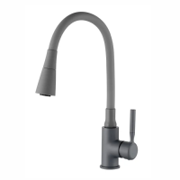 Смеситель для кухни Zerix Atrium-011-T Graphite Refl.Gray (Цвет графит+силик.литье серый) (ZX6107) Смеситель для кухни Zerix Atrium-011-T Graphite Refl.Gray (Цвет графит+силик.литье серый) (ZX6107)