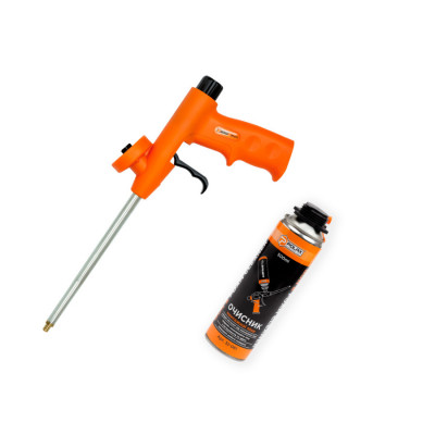 Набір з пістолетом для піни "Browning" та очищувач монтажної піни (226-04)