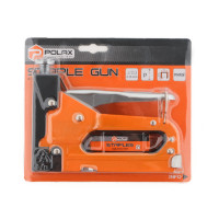 Степлер строительный металлический Polax 4-14 мм (24-004)