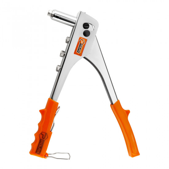 Пістолет для заклепок Polax 2.4-4.8 мм хромований (37-001) Пістолет для заклепок Polax 2.4-4.8 мм хромований (37-001)