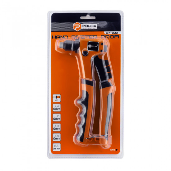 Пистолет для заклепок Polax Profi (37-020)