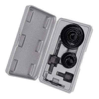 Набір корончастих фрез по дереву та гіпсокартону Polax 8 од. (41-002)