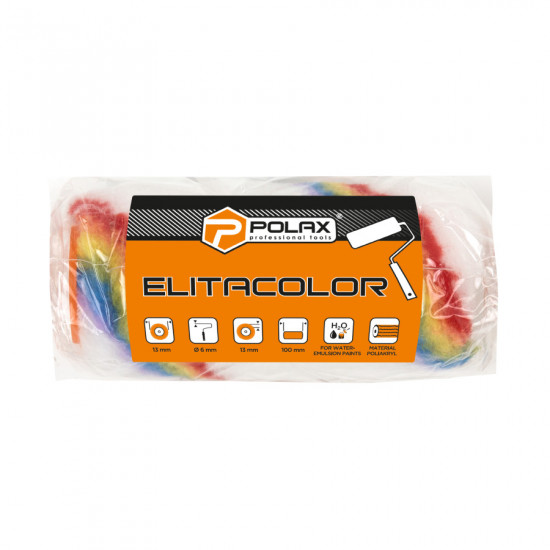 Валик "Елітаколор" 6х30х100 мм Polax (20-003)
