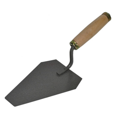 Кельма плиточника Polax будівельна з дерев\'яною ручкою (100-024) Кельма плиточника Polax будівельна з дерев\'яною ручкою (100-024)