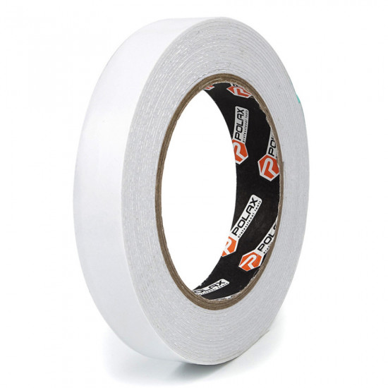 Скотч двосторонній Polax клейка стрічка на спіненій основі 19 мм х 5 м (101-030)