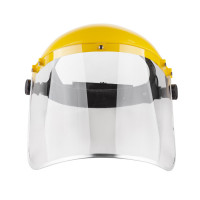 Щиток захисний Polax з наголовником і прозорим екраном (53-056)