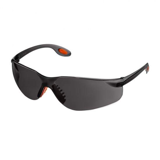 Очки защитные затемненные Polax с поликарбонатными линзами (53-053)