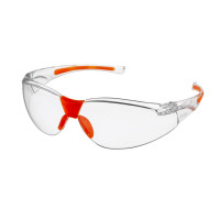 Окуляри захисні прозорі Polax з полікарбонатними лінзами та накладною для носа (53-055)