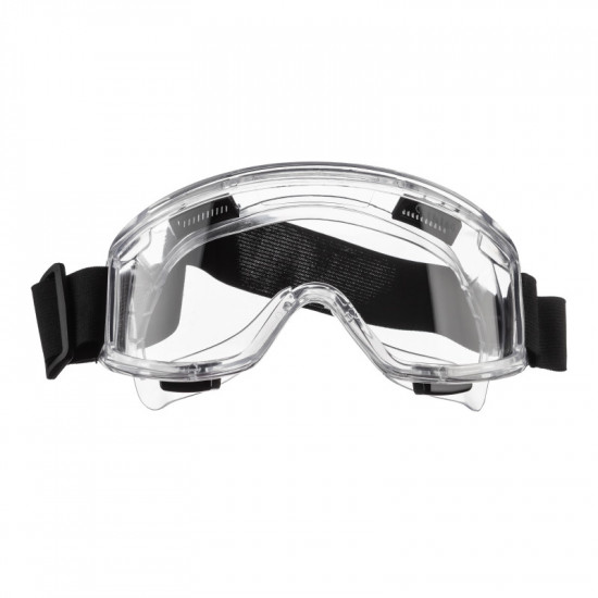 Очки защитные прозрачные Polax закрытого типа с поликарбонатными линзами (53-051)