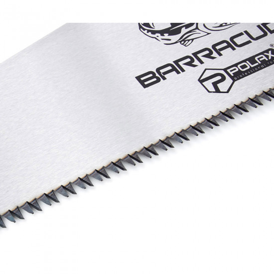 Ножівка по дереву Polax пила Barracuda з тристороннім заточенням 400 мм (47-001)