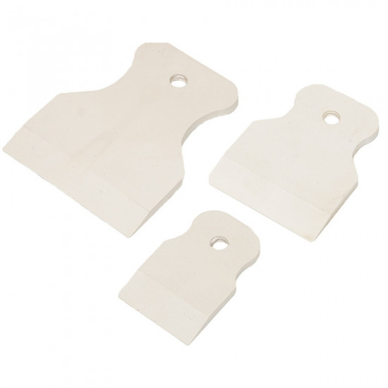 Набір шпателів Polax гумових для затирання швів 40, 60, 80 мм (100-075)