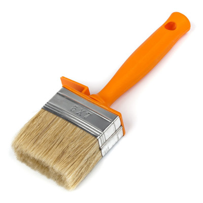 Пензель макловиця Polax 30 х 70 мм професійна змішаний ворс, пластикова ручка (12-001)