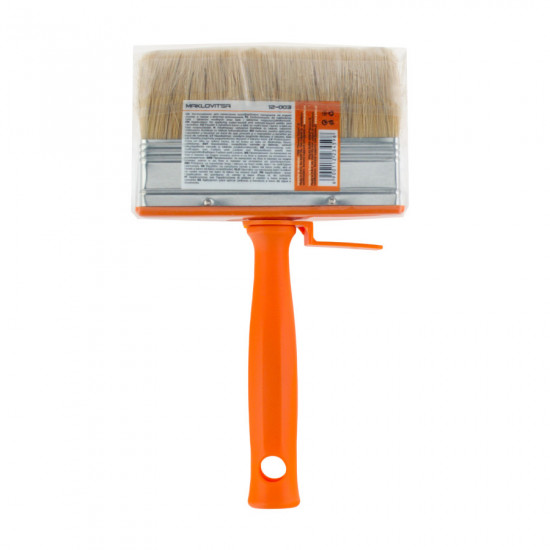 Пензель макловиця Polax 30 х 120 мм професійна змішаний ворс, пластикова ручка (12-003)