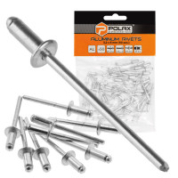 Заклепки алюминиевые вытяжные 3,2 х 8 мм Polax (37-004)