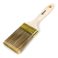 Пензель флейцевий Polax 3" тип "Чемпіон" профессиональный, искусственный ворс, деревянная ручка (06-005)