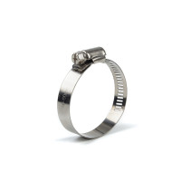 Хомут 40-60 мм нержавіючий Polax черв\'ячний (37-029)