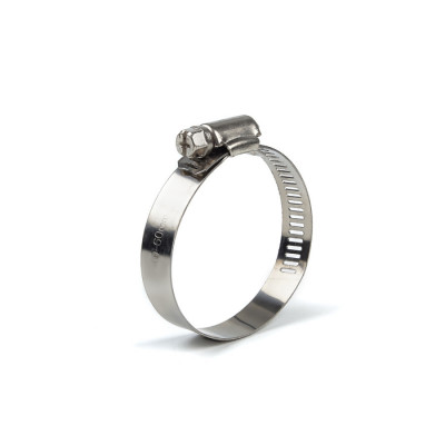 Хомут 40-60 мм нержавіючий Polax черв\'ячний (37-029)