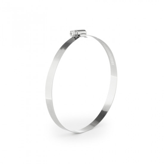 Хомут 120-140 мм нержавіючий Polax черв\'ячний (37-036)