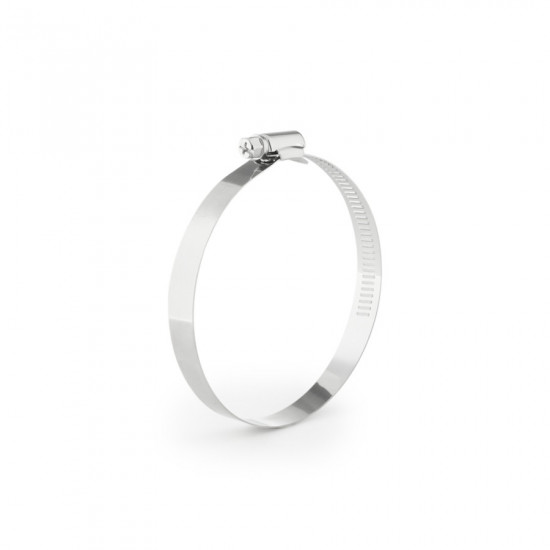 Хомут 80-100 мм нержавіючий Polax черв\'ячний (37-033)