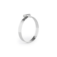 Хомут 60-80 мм нержавіючий Polax черв\'ячний (37-031)