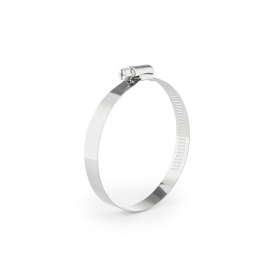 Хомут 70-90 мм нержавіючий Polax черв\'ячний (37-032)