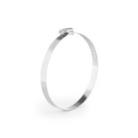 Хомут 110-130 мм нержавіючий Polax черв\'ячний (37-035)