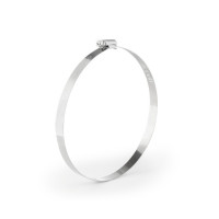 Хомут 140-160 мм нержавіючий Polax черв\'ячний (37-037)