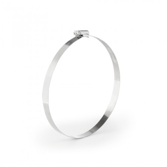 Хомут 140-160 мм нержавіючий Polax черв\'ячний (37-037)