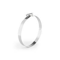 Хомут 90-110 мм нержавіючий Polax черв\'ячний (37-034)