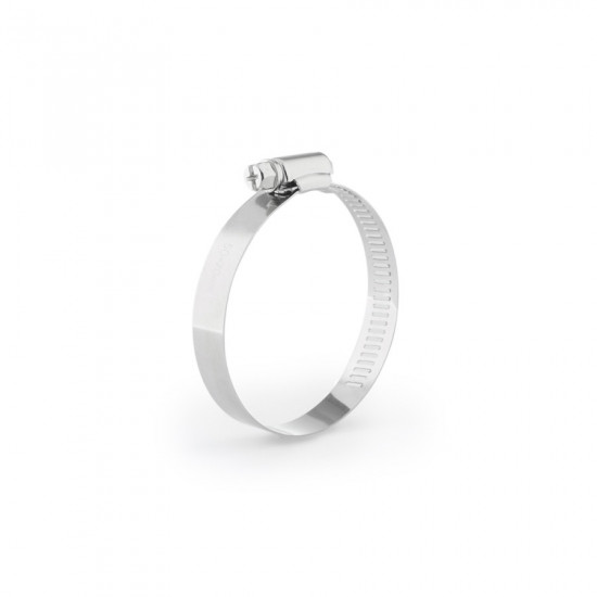 Хомут 50-70 мм нержавіючий Polax черв\'ячний (37-030)