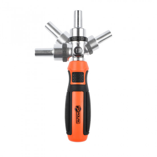 Набір викруток, біт і насадок Polax 51 предмет (51-053)