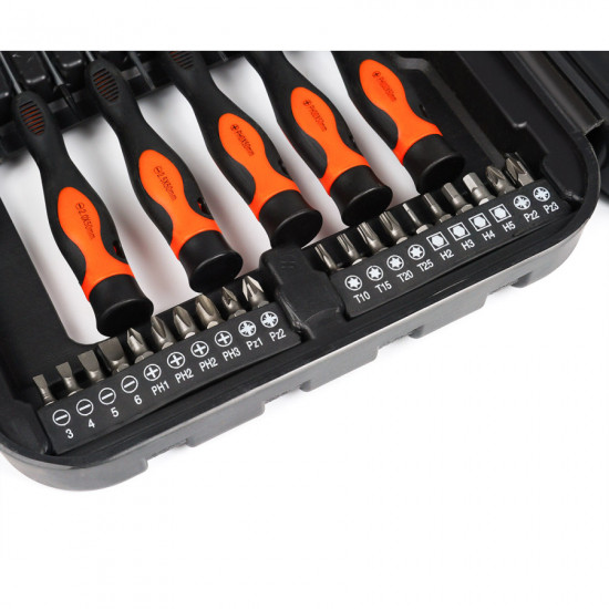 Набір викруток та біт Polax 58 предметів (51-020)