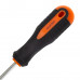 Викрутка Polax шлицевая плоская SL5 X 100, Cr-V (51-003)