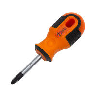 Викрутка Polax крестовая PH2 х 38, Cr-V (51-060)