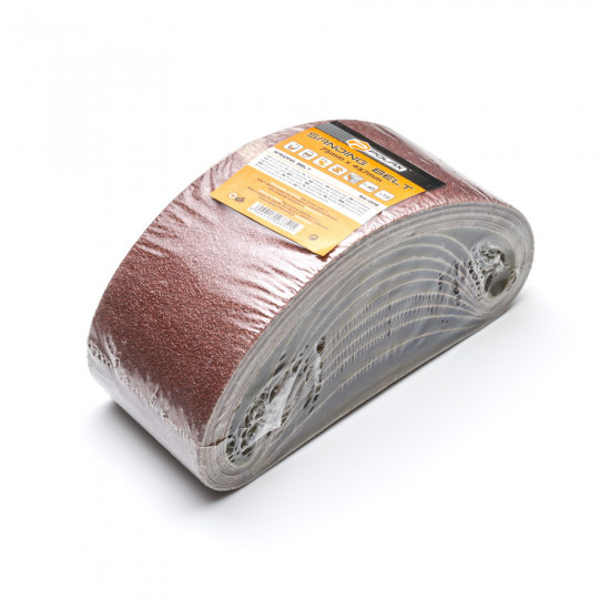 Шліфувальна стрічка нескінченна Polax для стрічкових шліфувальних машин 75*457 мм зерно К40 (54-008)