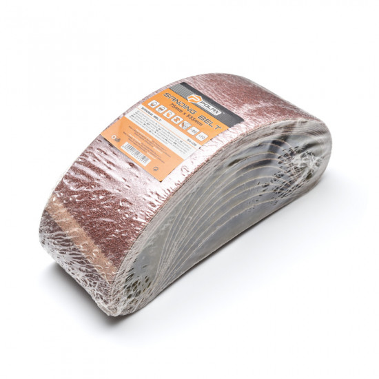 Шліфувальна стрічка нескінченна Polax для стрічкових шліфувальних машин 75*533 мм зерно К60 (54-016)