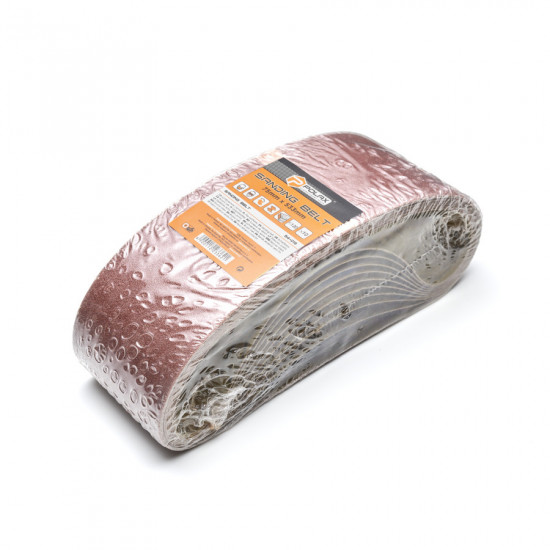 Шліфувальна стрічка нескінченна Polax для стрічкових шліфувальних машин 75*533 мм зерно К120 (54-019)