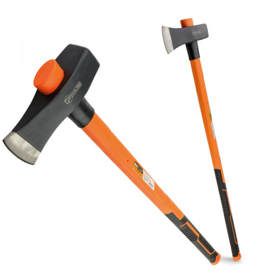 Колун для дров Polax 2700 г фібергласова ручка (36-007)