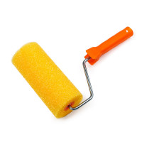 Валик структурный "Шероховатый" 8х80х180 мм профессиональный Polax с ручкой (21-005)