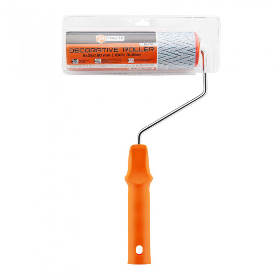 Валик структурний гумовий Polax 180 мм (21-016)